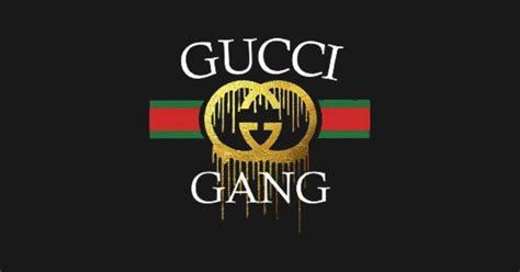 gucci gang logo.